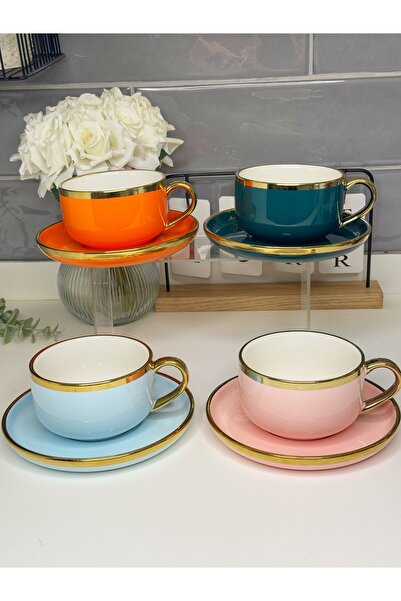 dunyazuccaciye 4 Kişilik Çay Fincanı