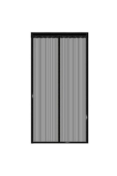 OEM Plasă anti-insecte, cu închidere magnetică, lățime 80-100cm, înălțime 210-220cm, neagră