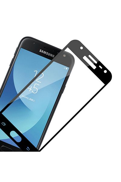 OEM Folie de sticlă pentru Samsung Galaxy J7 2017, MyStyle 5D Full Glue Negru