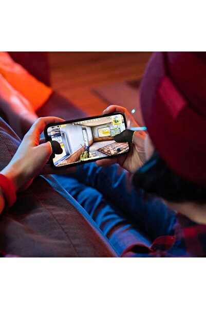 SKYDDAR INNOVATION Θήκες για δάχτυλα SKDR HyperFlex FS1 Gaming, Επαγγελματικές, για τηλέφωνο και tablet - Μαύρο Μπλε