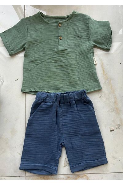 Zelhankids Boy's Muslin Set