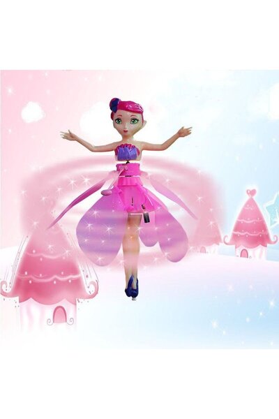 dalimag Păpușă Zână Zburătoare, Aerocraft Spin, Roz