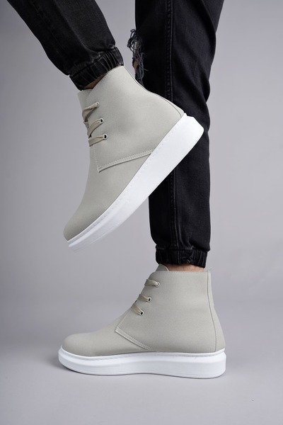 EBRUS TREND Et207 Oslo Lace-Up Suede Men's Casual Sports Boots Bt - Gray