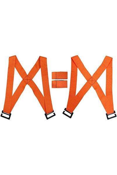 OEM Set de chingi de ridicare și transport, nailon, portocaliu