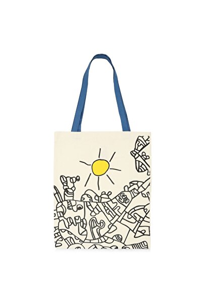 Tohum Otizm Vakfı Mustafa Birdal Tasarımlı Güneşli Bez Çanta