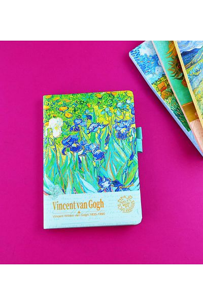 Gift Moda Van Gogh Design A5 80 Sheets Notebook Bm-1715