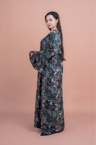 IKKXA Abstract Geometric Maxi