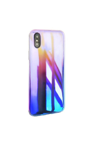 OEM Carcasă Apple iPhone XS, schimbător de culoare gradient MyStyle Crystal Pink Cameleon