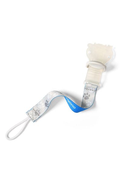 Babyono Pacifier chain with clip 712 Blue, 0-3 months