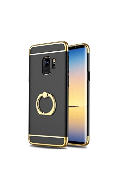 BLACK Carcasă de protecție pentru Samsung Galaxy S8 Plus, placată cu negru de...