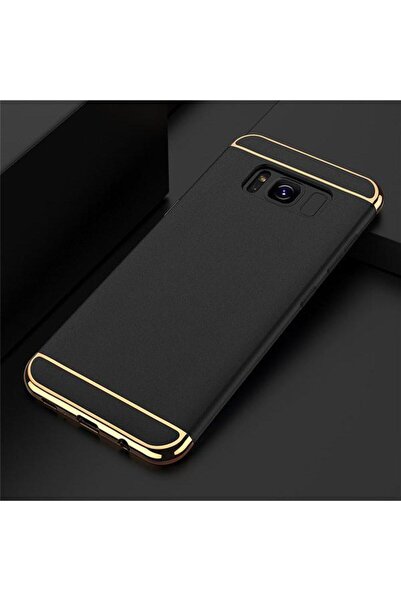 BLACK Προστατευτική θήκη για Samsung Galaxy S8, Luxury Black Plated