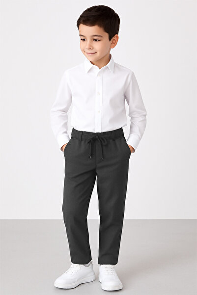YAKAMEL Children's New Model Lycra Waist Tie-Up Primary School Junior High Sc...