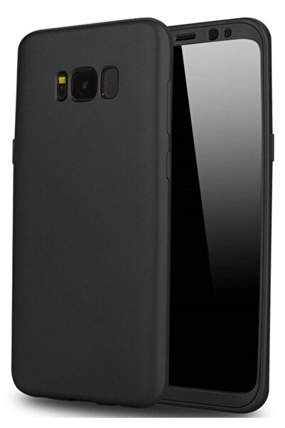 BLACK Θήκη MyStyle Black FullBody για Samsung Galaxy S8 Πλήρης κάλυψη 360 μοι...