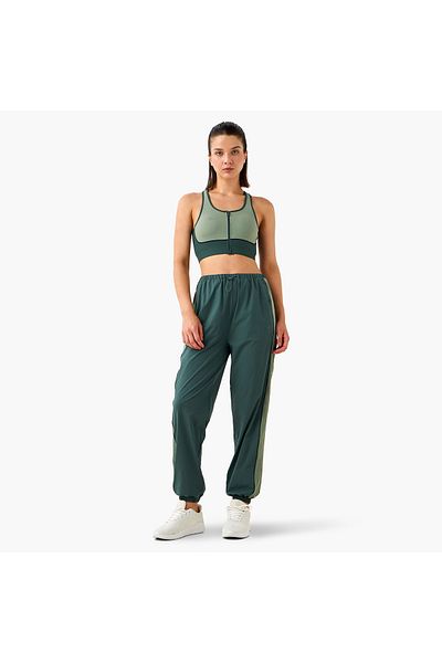 Kappa Racerback Sports Bra with Zip Detail