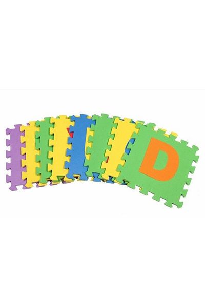 OEM Covoraș puzzle din spumă, litere, antiderapant, izolație termică, pentru copii, impermeabil, 10 piese, spumă
