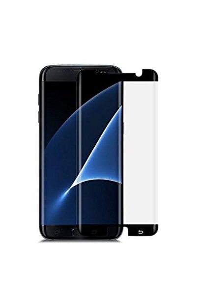 BLACK Καμπύλη μεμβράνη γυαλιού Samsung Galaxy S7 EDGE, Μαύρο