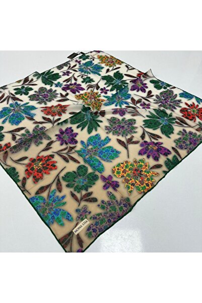 MONA LİSA MİLANO موناليزا وشاح قطن ناعم LDFR4606