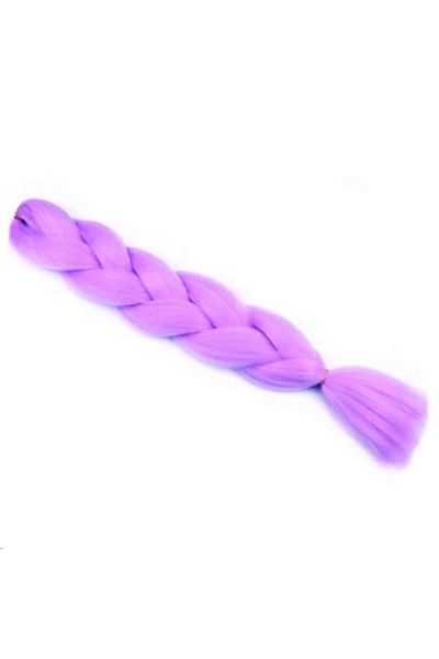 WNY Wig Synthetic colored hair extensions for braiding ombre purple 105 g 63 cm