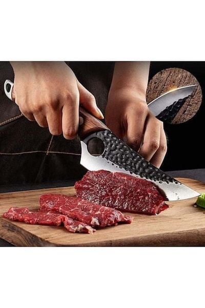 OEM Japanese Knife, Stainless Steel, Hand Forged, Universal, Premium Quality, Ergonomic Wooden Handle, 2