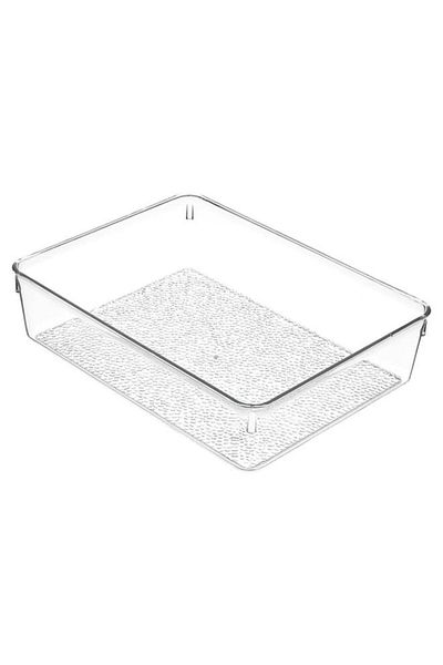 Generic InterDesign Rain Grand Tray Clear 49350