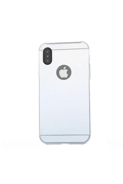Silver Θήκη Apple iPhone X, MyStyle Elegance Luxury Mirror Case, Ασημί