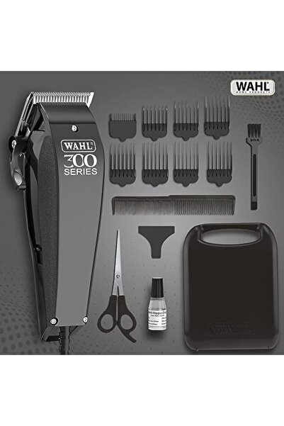 Wahl Home Pro 300 Series Hair Cutting Kit, Corded Hair Clipper Kit For Mens Grooming, 8 Comb Attachm