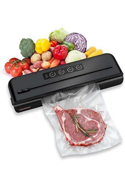 Inkbird آلة تغليف الطعام بالتفريغ IVS-011 مع مجموعات البدء تعمل بلمسة واحدة مع