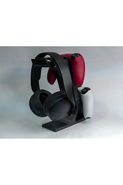 Phigo Gamepad ve Kulaklık Standı – Düzenleyici Askılık | Oyuncu Masası Aksesuarı