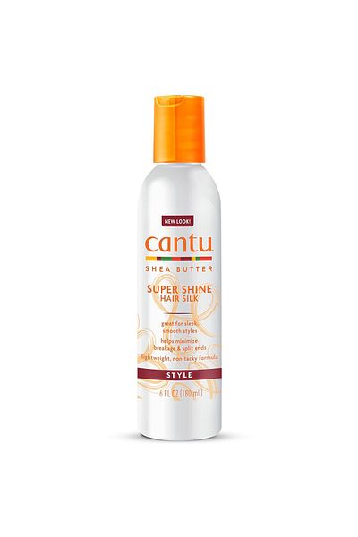 Cantu “ Super Shine Hair Silk With Shea Butter – 6 fl oz | Nourishing Shine Serum For Dry Hairs