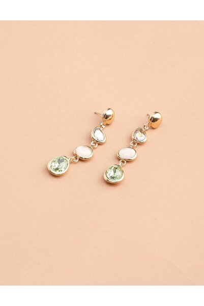 İLVİ Kucova Green Women's Earrings