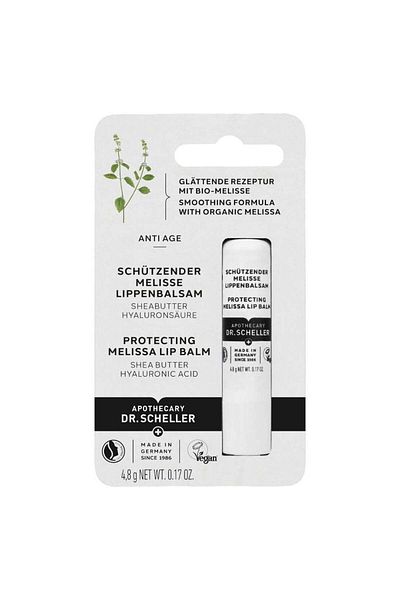 Dr. Scheller Protective lip balm with lemon balm extract, Dr. Scheller, 4.8 gr