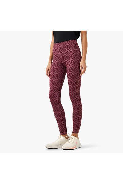 Kappa Kappa All-Over Print Leggings with Elasticated Waistband