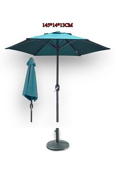 DRAMA HOME Outdoor Patio Table Umbrella, 9 Feet, UV Protection 50+, Tilt Button, Water Resistant
