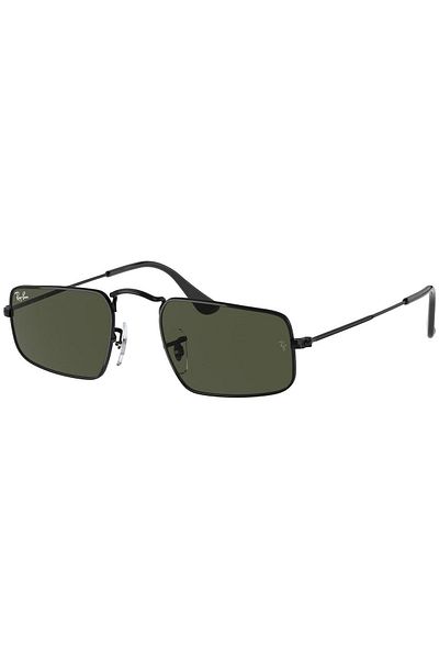 Ray-Ban Ray-Ban Julie RB3957 002/31 – Sunglasses, Black, Green G‑15 Lenses, Size 49
