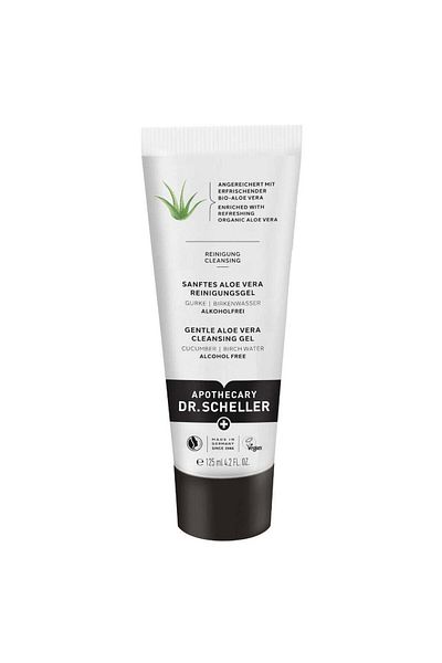 Dr. Scheller Gel delicat de curățare a feței cu aloe vera, Dr. Scheller, 125 ml