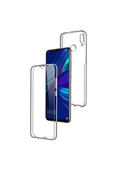 OEM Πλήρης θήκη TPU 360° (μπροστά + πίσω) για Huawei P Smart (2019), διαφανής