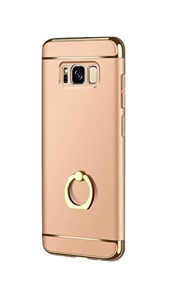 Gold Carcasă Samsung Galaxy J7 2017, inel MyStyle Elegance Luxury 3 în 1, auriu