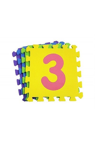 OEM Covoraș puzzle din spumă MalPlay, 10 piese cu numere, 29 x 29 cm