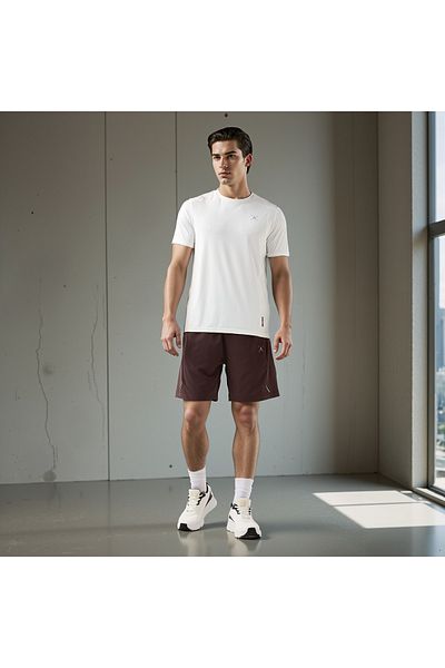 Adot Regular Fit Shorts with Elasticated Waistband