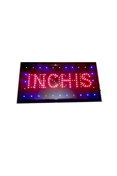 OEM Publicitate LED, interior, DESCHIS ÎNCHIS, 50x25cm