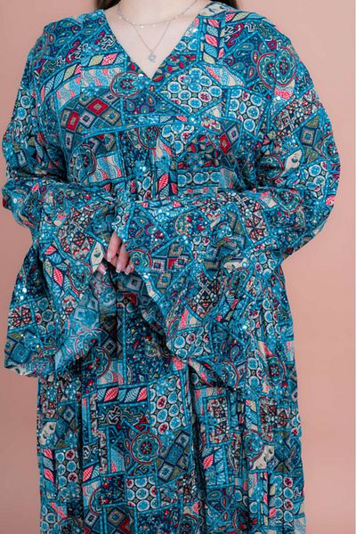 IKKXA Abstract Geometric Maxi