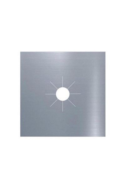 OEM Set de 4 folii de protecție reutilizabile pentru plită sau aragaz, gri