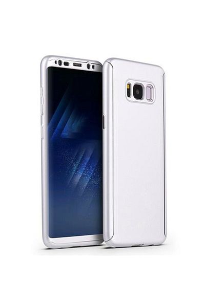 Silver Carcasă FullBody argintie pentru Samsung Galaxy S9, acoperire completă la 360 de grade