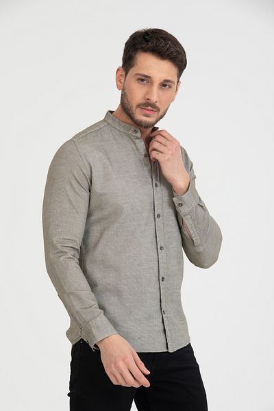 Klothy Ανδρικό πουκάμισο Slim Fit