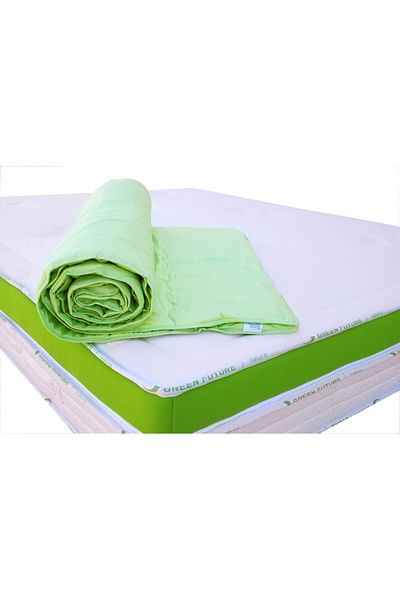 Green Future Protecție saltea Nature 160x200 cm Verde - Bambus