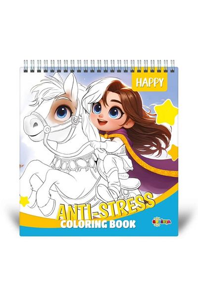 Editura Dorinta Anti-stress. Coloring book. Happy