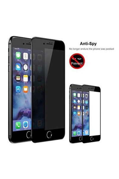 OEM 5D стъклено фолио за Apple iPhone SE2, Privacy Glass MyStyle, защитно фол...