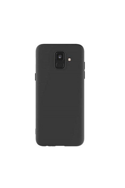 BLACK Θήκη για Samsung Galaxy A6 2018, GloMax Perfect Fit, Μαύρο