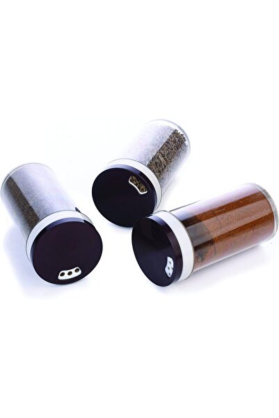 Generic Kitchen Spice Organizer, 12-Piece Plastic Masala Container Set, Modern Spice Rack