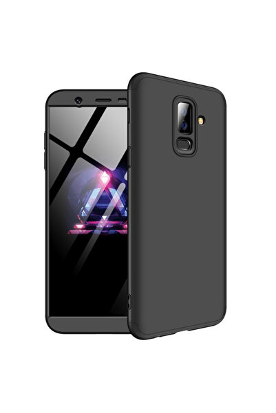 BLACK Πλαστική θήκη πλήρους κάλυψης 360 Samsung Galaxy Note 8 - Μαύρη